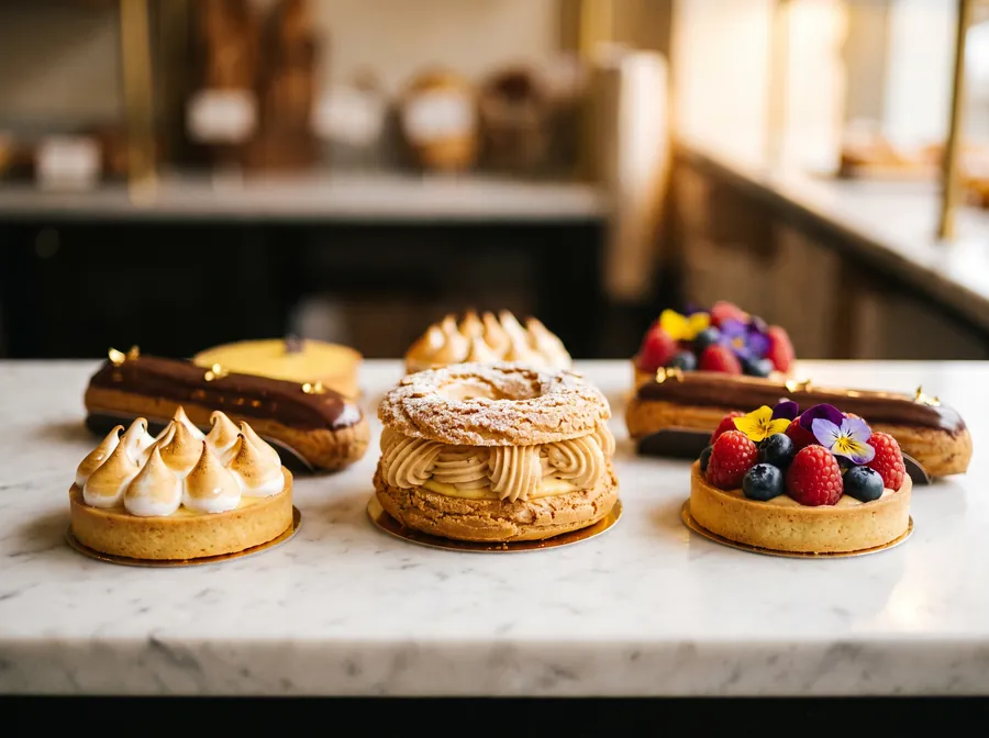 The patisserie case